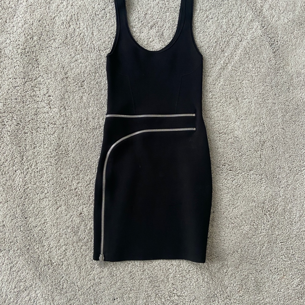 Alexander Wang Mini Zipper Dress